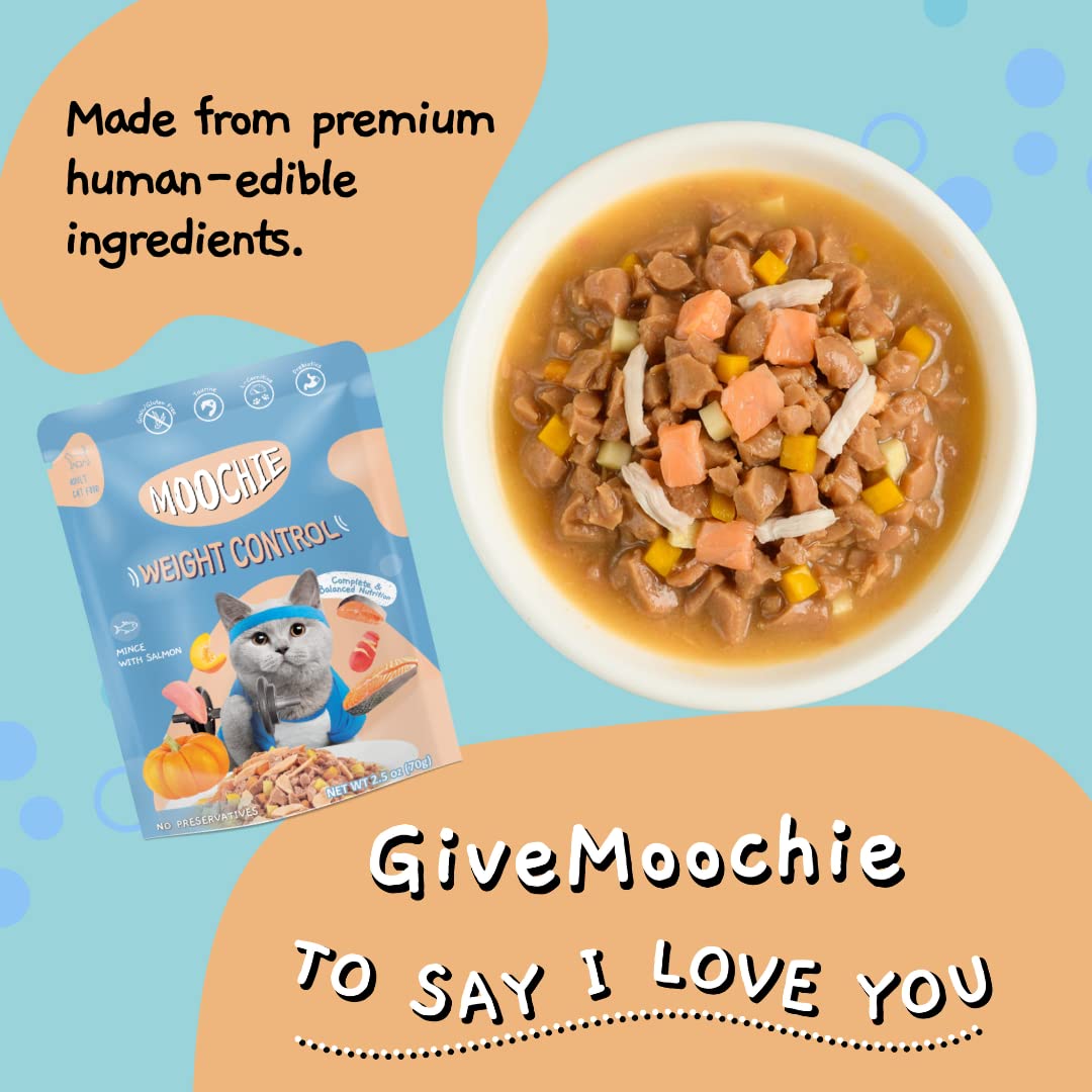 MOOCHIE cat food crafted in Thailand from real ingredients for wholesome meals