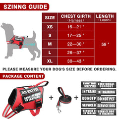 MOOGROU service dog vest side view showing adjustable, comfortable fit.
