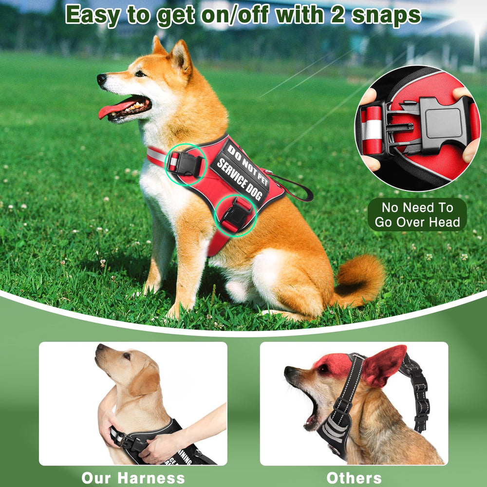MOOGROU vest features soft padded handle for comfortable control