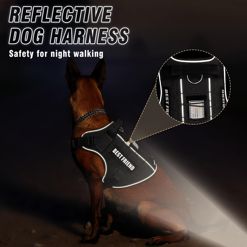 MOOGROU harness with breathable mesh liner for all-day comfort