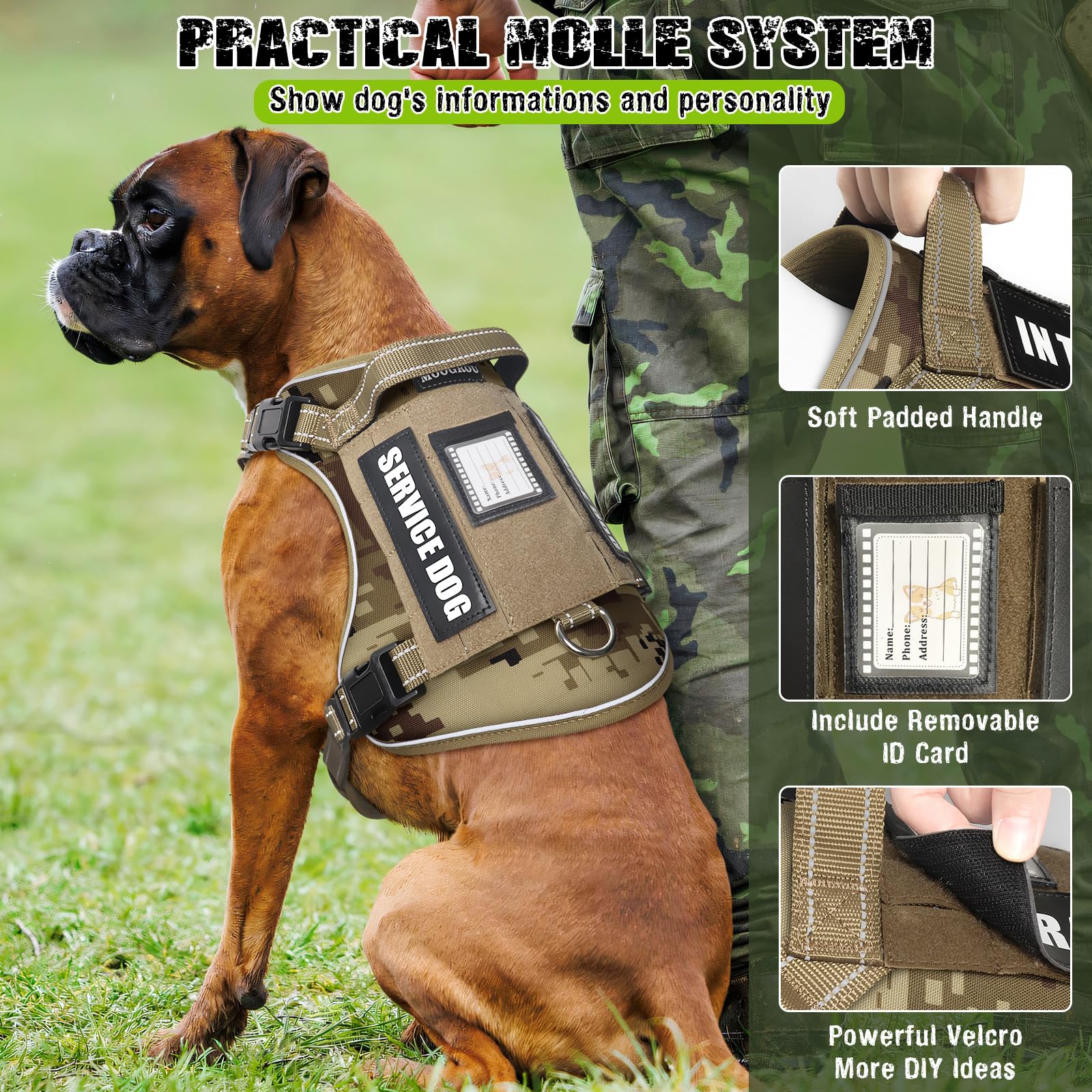 MOOGROU 2 in 1 leash attachment demonstrating car seat belt capability for safe car trips