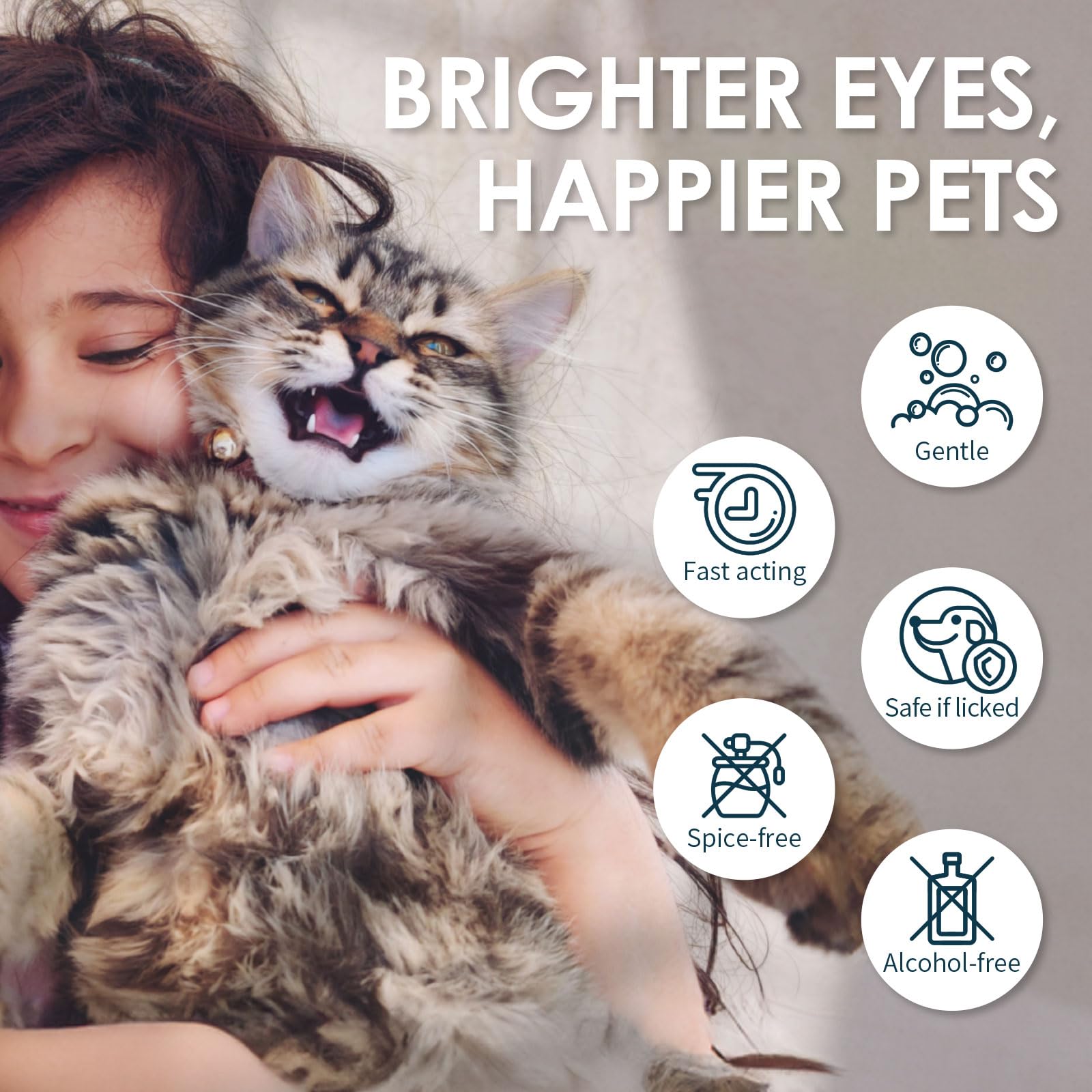 Mooncat eye wipes come in a 40-count pack for easy routine care.