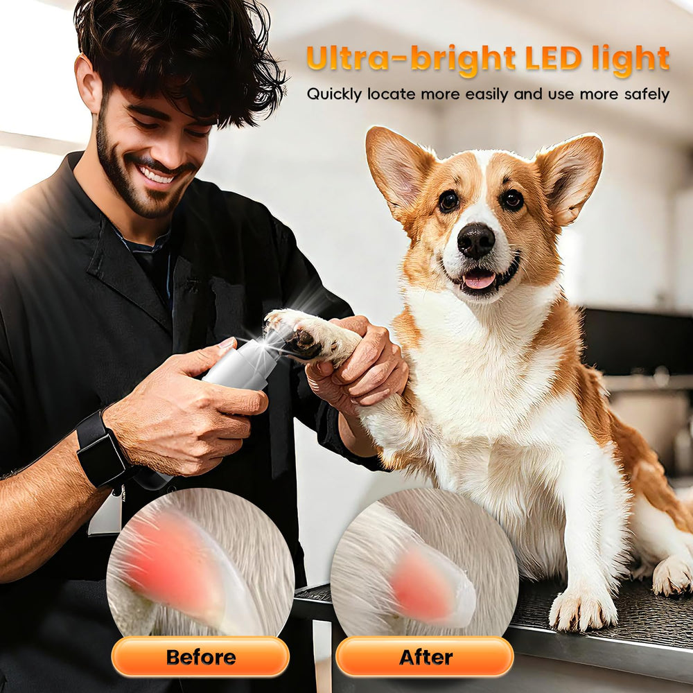 MOONEON five speed settings for small to large pets in a single tool