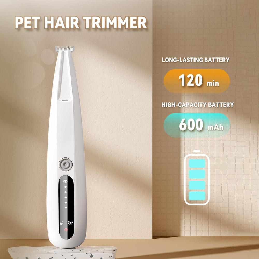 MOONEON USB-rechargeable battery powers cordless grooming for travel convenience.