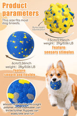 Moonorange dog tennis ball yellow-point side view shows tough chew texture for fetch.