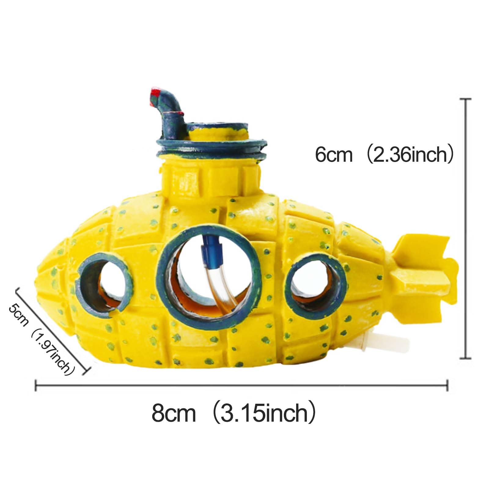 Moonorange Submarine-Yellow bubbles action showcases a lively micro-bubble display