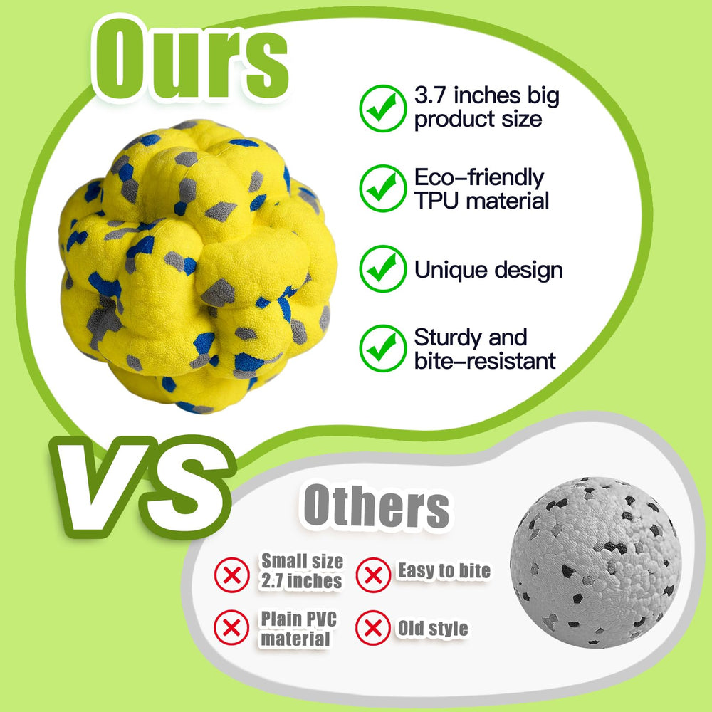 Moonorange Upgrade Dog Balls anti-burst construction supports durable play for strong chewers.