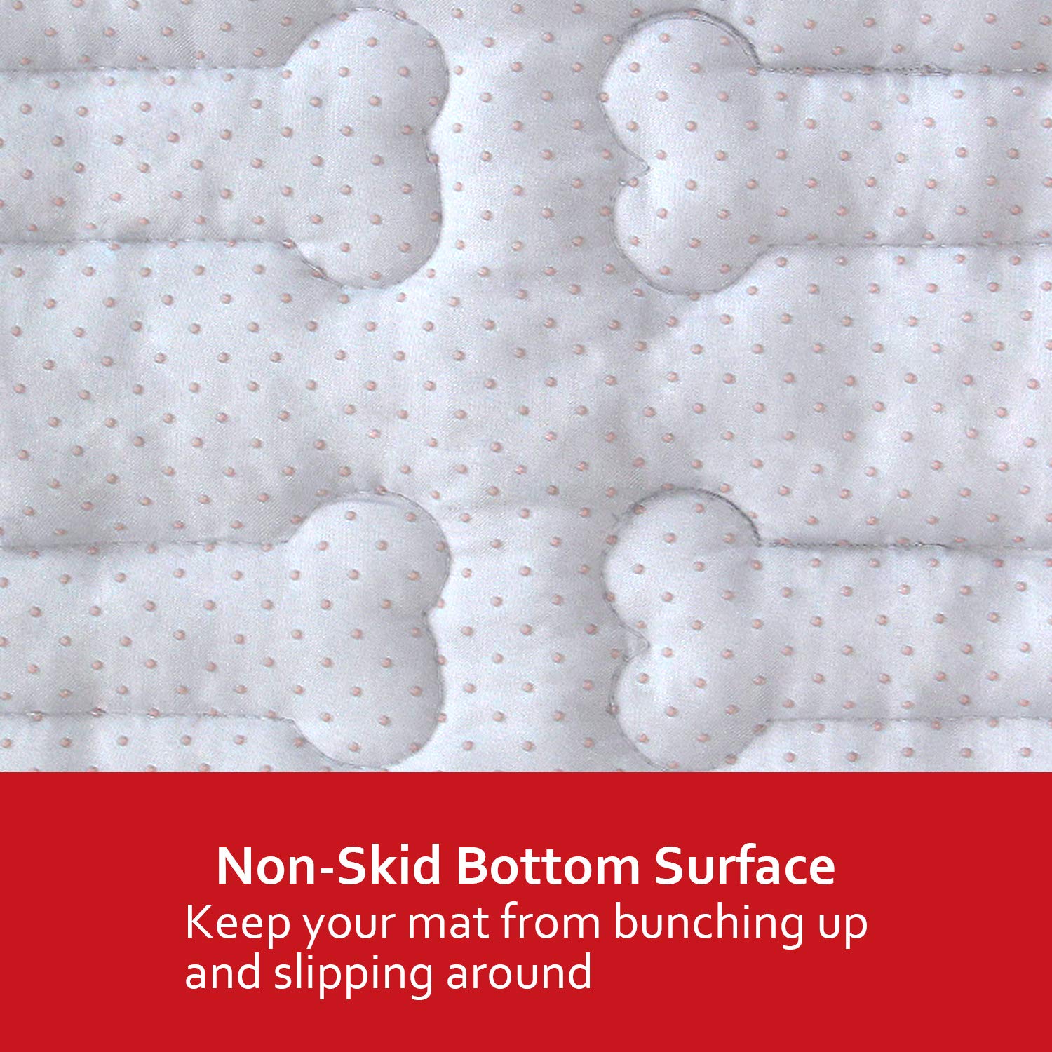 Moonsea crate pad is machine washable for easy cleaning and long-lasting use.