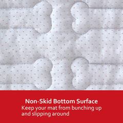 Moonsea crate pad is machine washable for easy cleaning and long-lasting use.