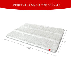 Moonsea dog bed crate mat machine washable for easy cleaning and fresh results.