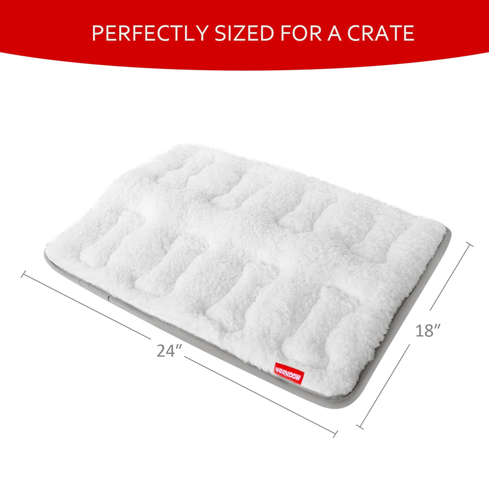Moonsea dog crate mat breathable middle layer supports comfortable rest and temperature balance
