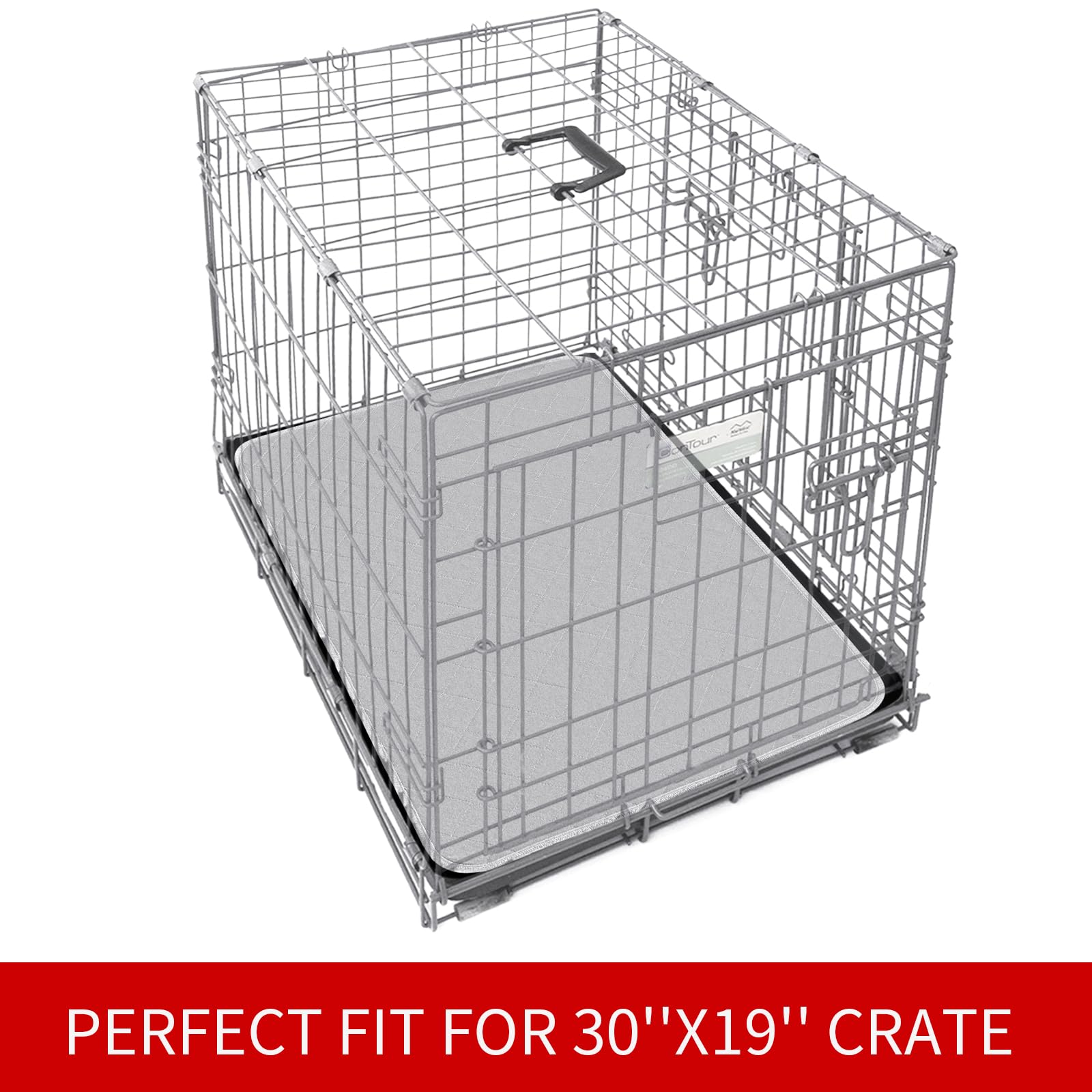 Moonsea dog crate pad washable and reusable for eco-friendly training