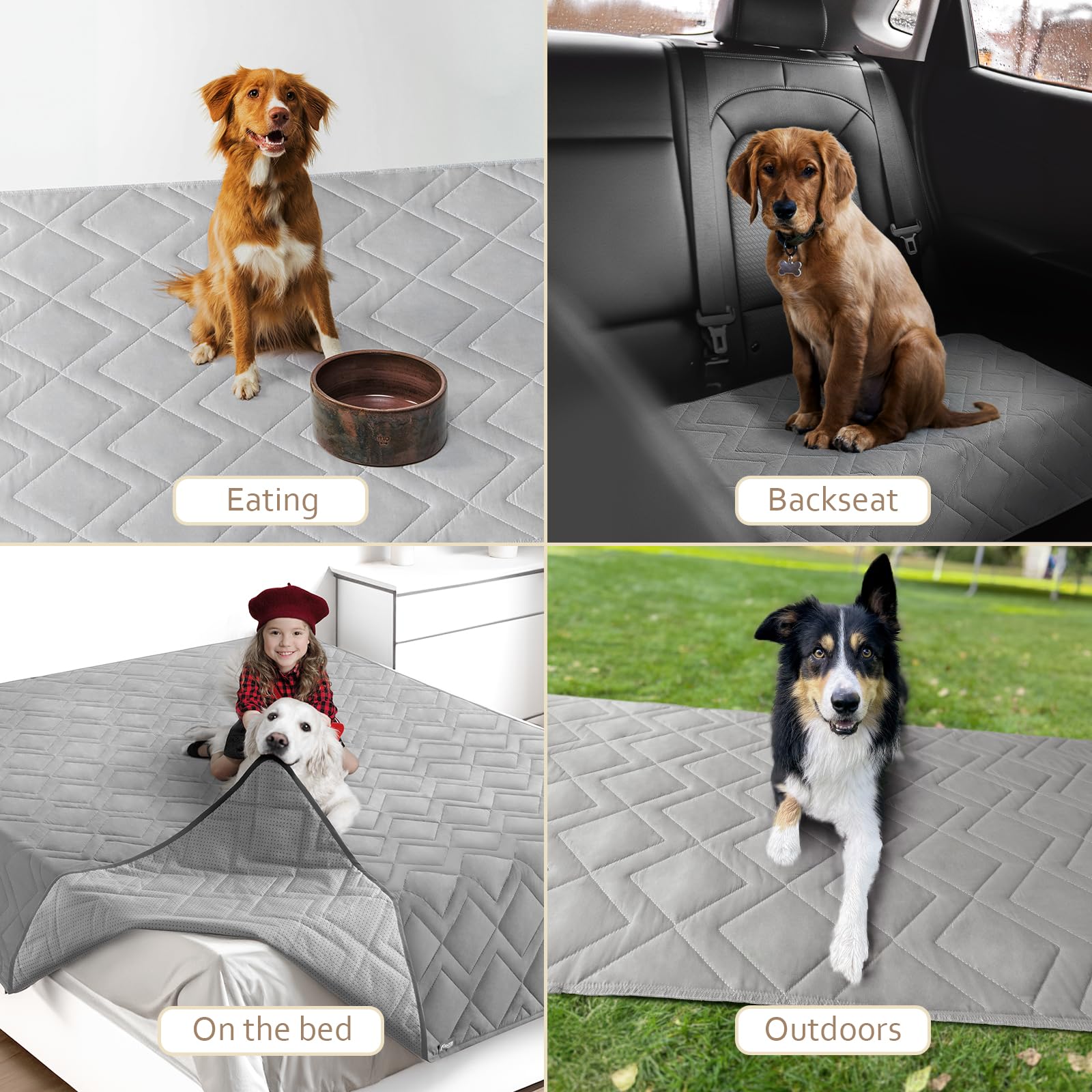 Moonsea easy-clean pet cover provides simple maintenance for busy homes.
