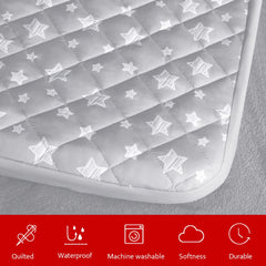 Moonsea soft quilted fabric dog bed cover for cozy naps