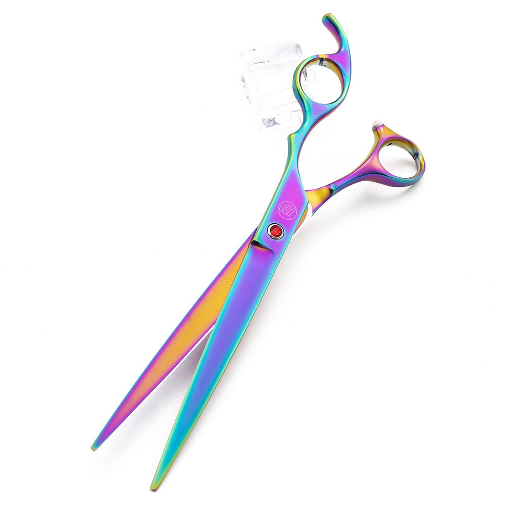 Moontay leather case protects the four scissors during travel