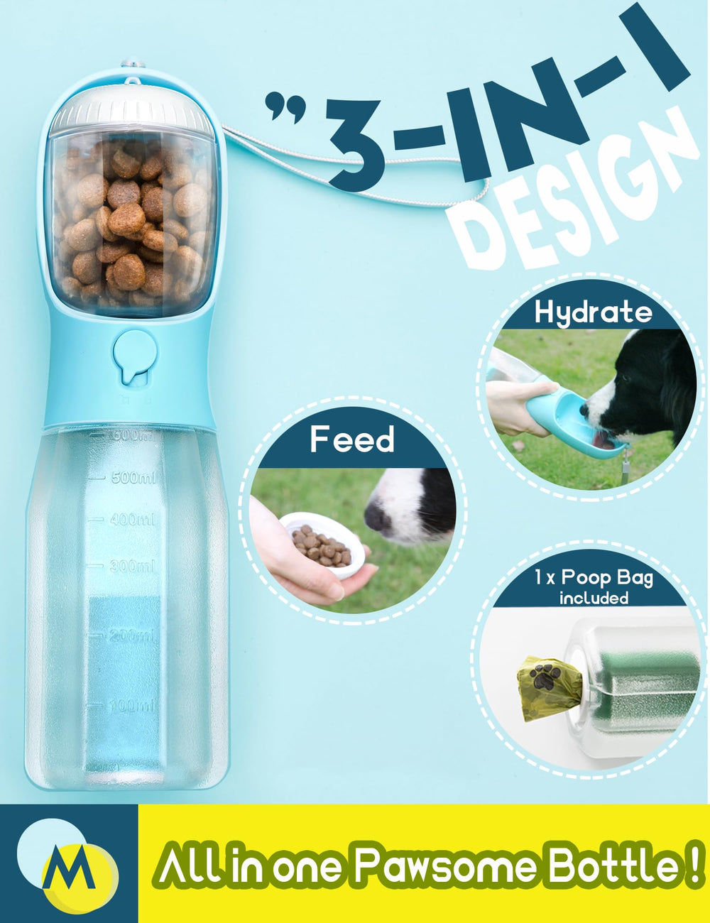 MoonyMars bottle flow-action enables quick bidirectional hydration on hikes.