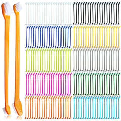 MoonyMars dog-cat toothbrush bulk pack with color-coded brushes for multiple pets.