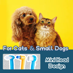 MoonyMars toothbrush kit micro head designed for cats and small dogs