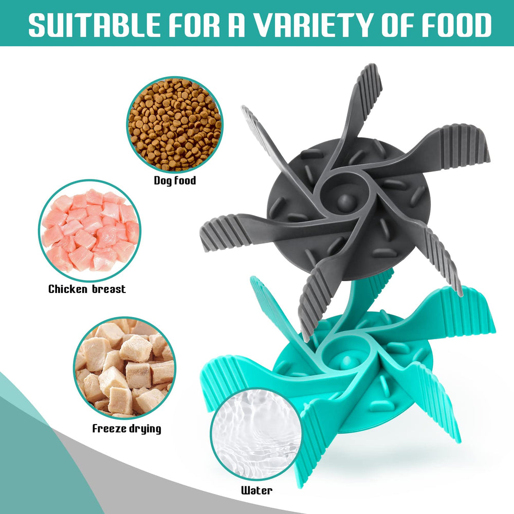 MooonGem slow feeder insert is easy to clean and dishwasher-friendly.