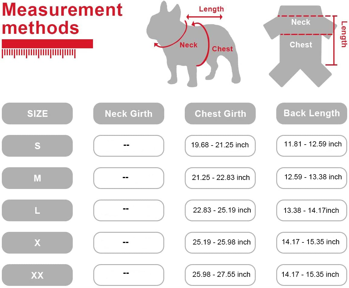 Moorfowl French Bulldog Princess Pink Tutu Dress back length demonstrates size range for proper fit