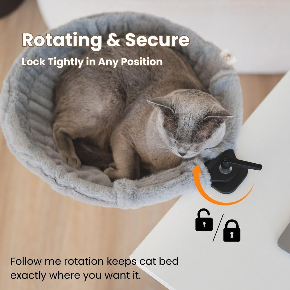 Moose Cozy keeps desk surfaces protected while mounting securely.