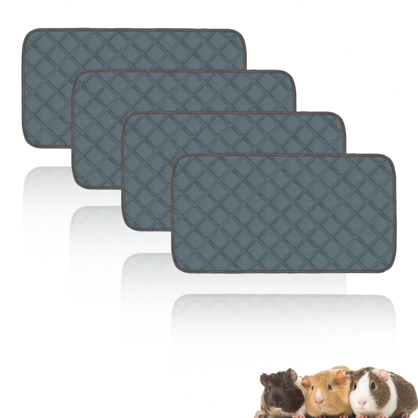Mooydee guinea pig cage liner with soft surface for cozy resting and clean floors