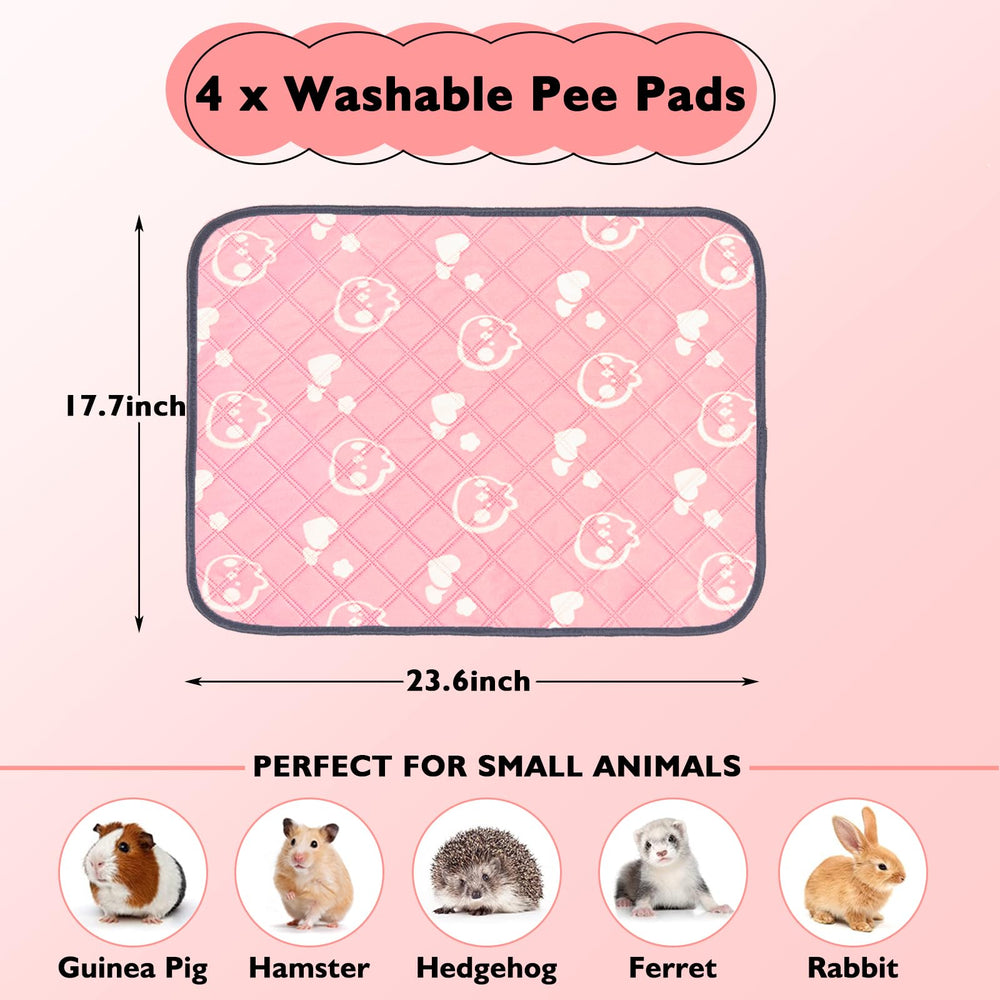 Mooydee guinea pig pads multi-layer design boosts absorption.