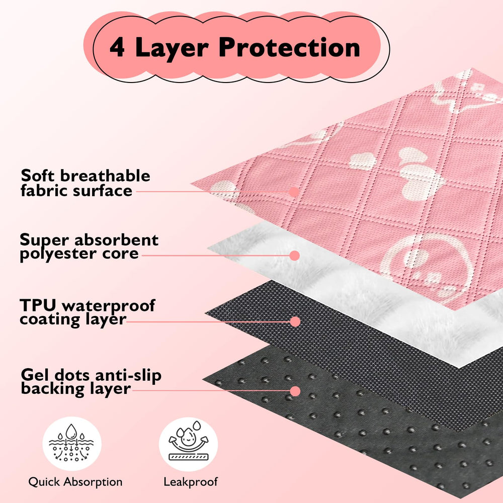 Mooydee waterproof TPU layer prevents leaks for night-time dryness.