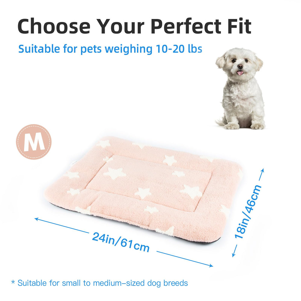 Mora Pets cage mat pillow cushion pink for travel and home comfort