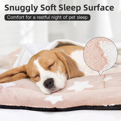 Cama Mora Pets para perro pequeño, rosa y antideslizante.