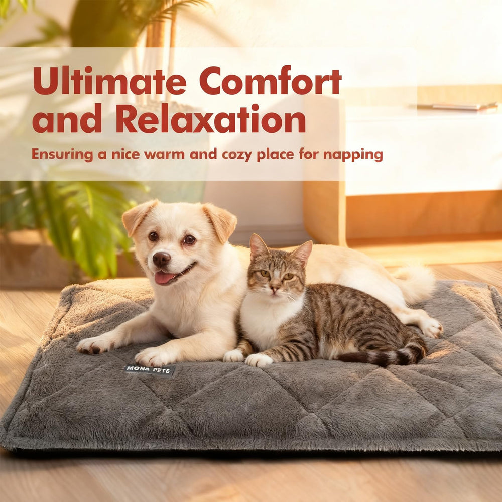 Mora Pets indoor outdoor use demonstrates year round comfort on floor or couch.