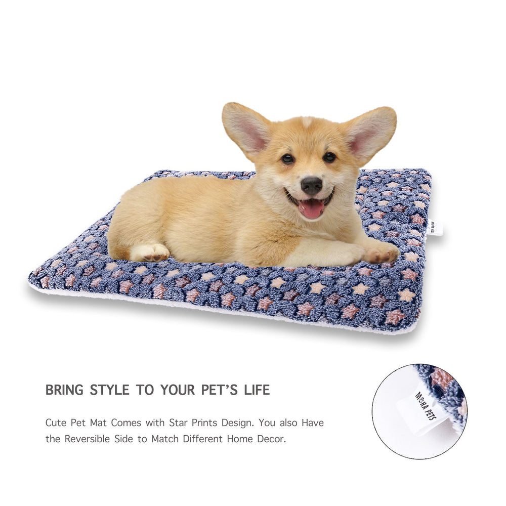 Mora Pets lightweight foldable pet bed for storage and portability.