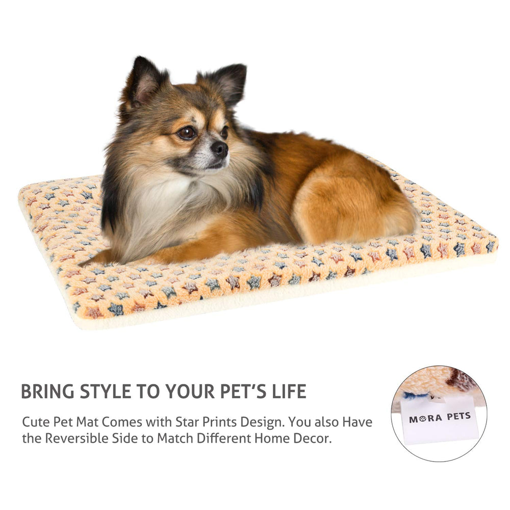 Mora Pets machine washable bed keeps cleanup simple and quick
