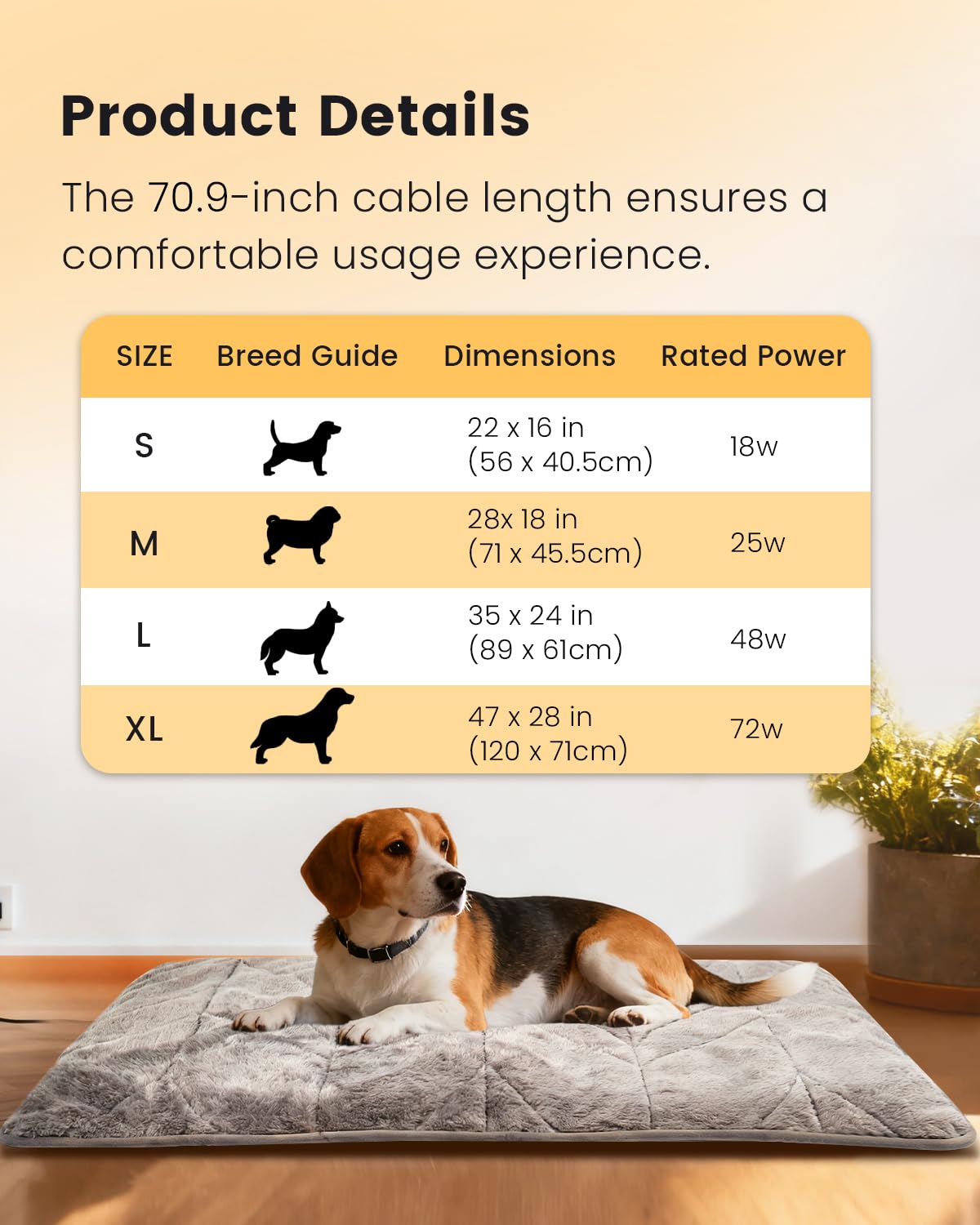 Mora Pets removable washable cover makes cleaning easy after use.