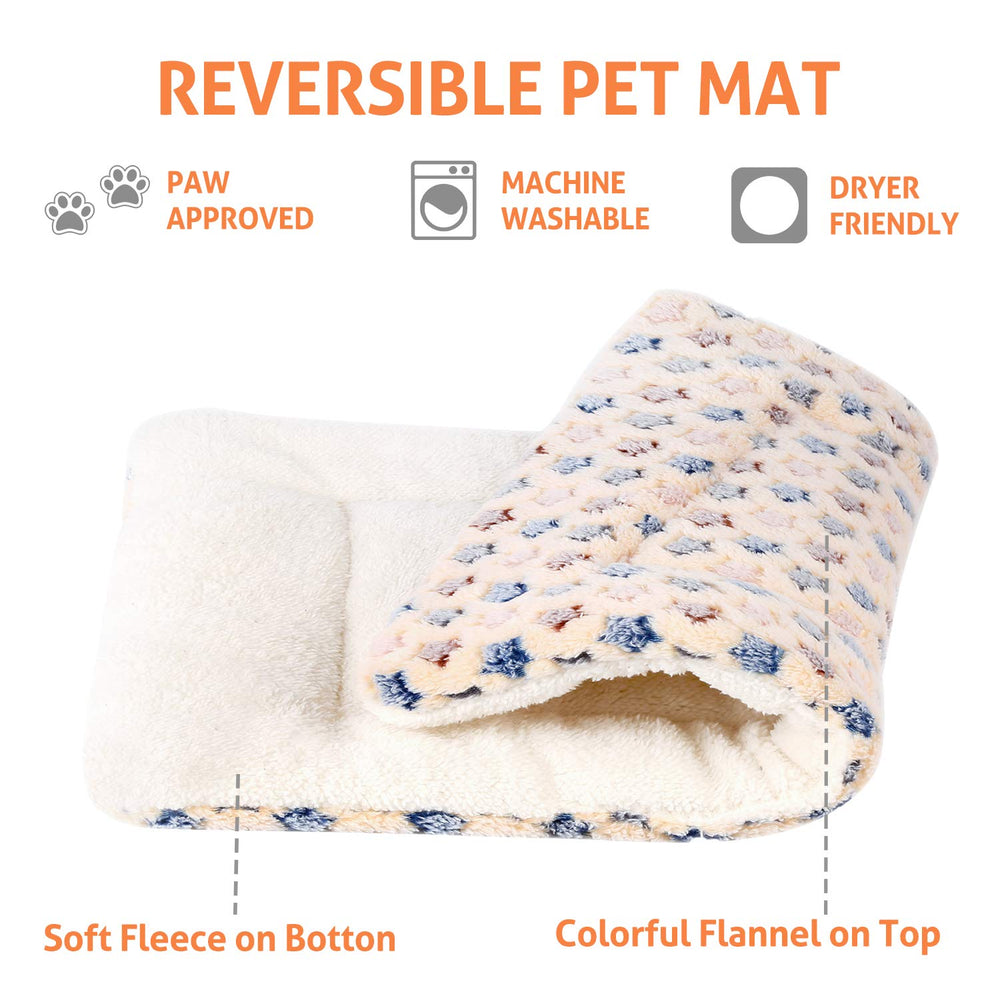 Mora Pets reversible kennel liner with two cozy sides for versatility