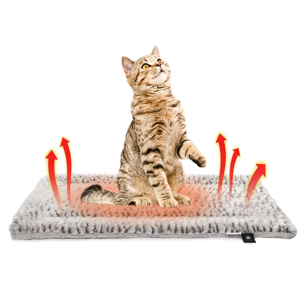 Mora Pets self-heating cat pad washable material easy-care surface for daily use.