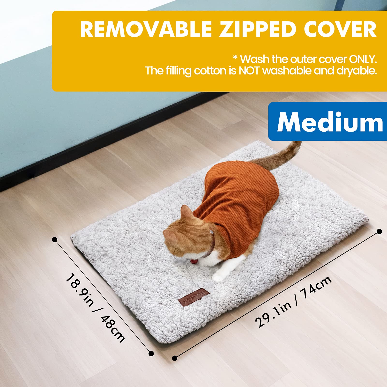 mora-pets self-warming bed outdoor use near porch