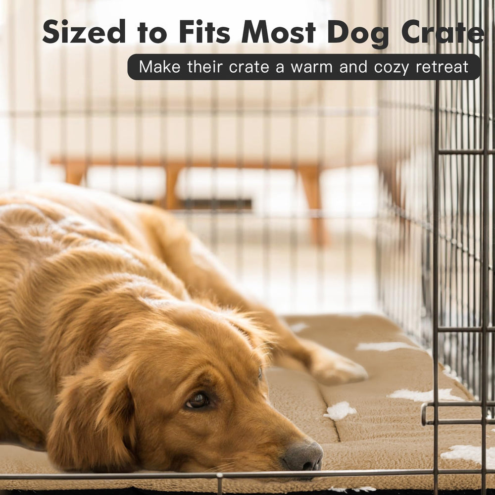 Mora Pets travel-friendly kennel pad offers versatile use at home or trips.