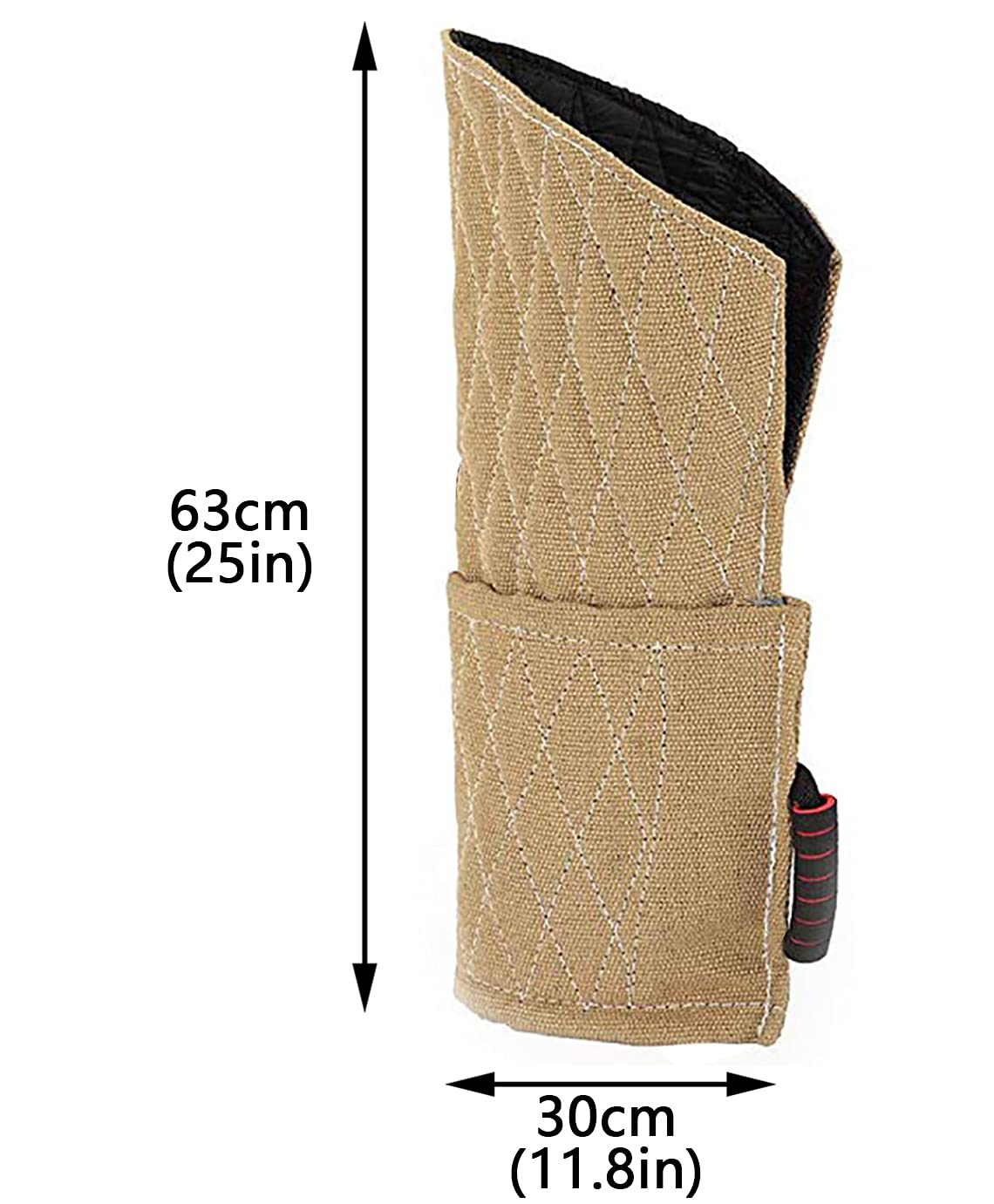 Morezi dog bite sleeve tugging-action session demonstrates interactive training benefits.