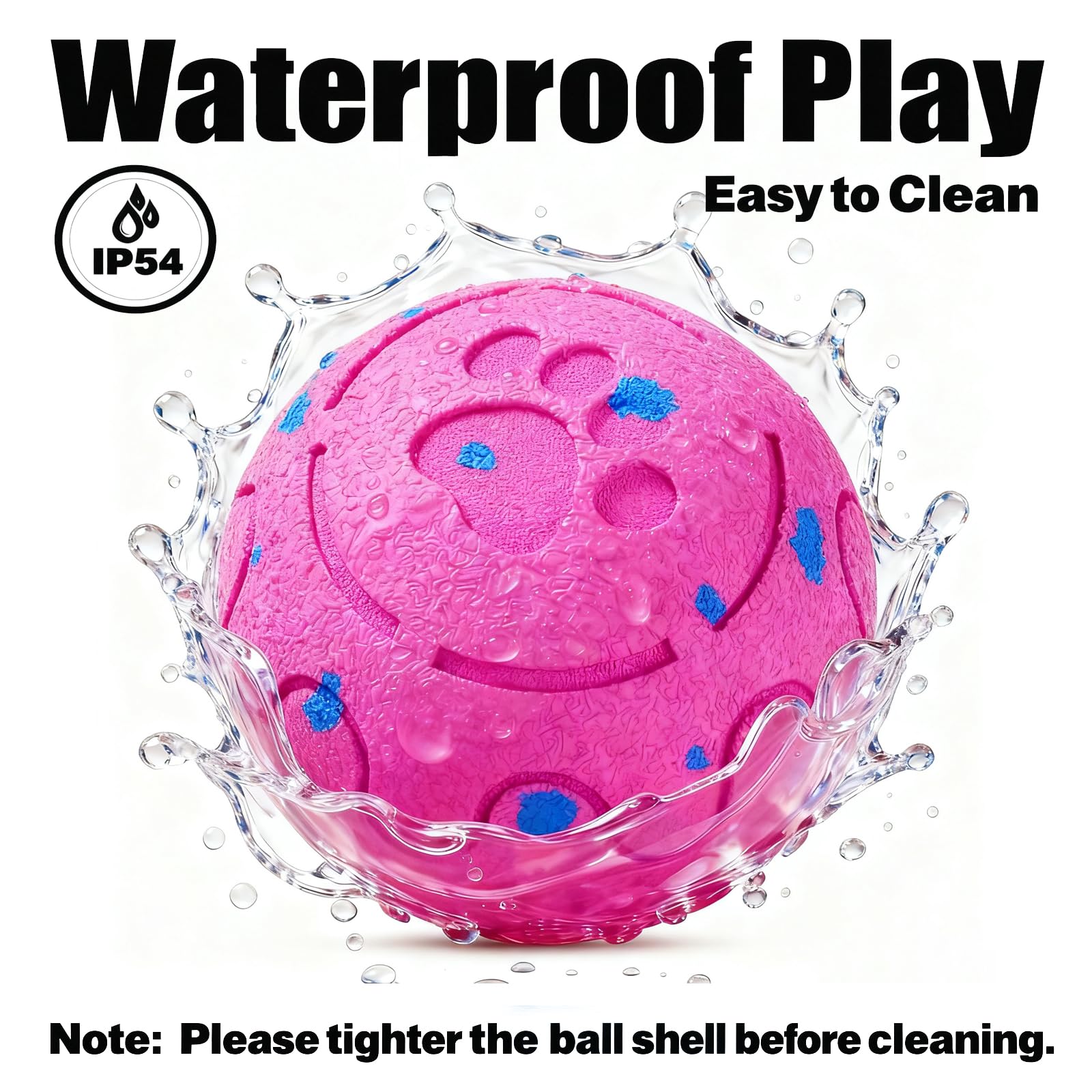 Morhandisn dog ball crafted with ergonomic E-TPU material for durability.