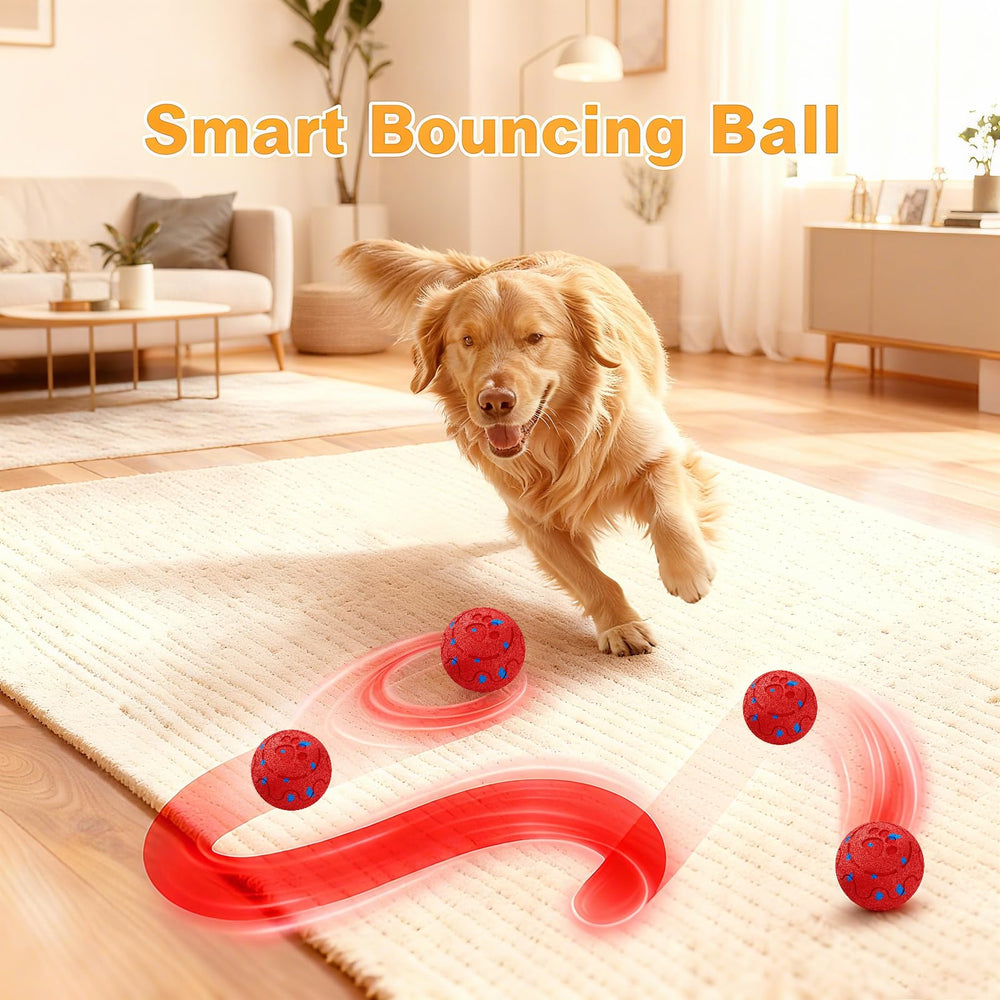 morhandisn dog ball motion-activated feature invites curiosity and hunting-like play.