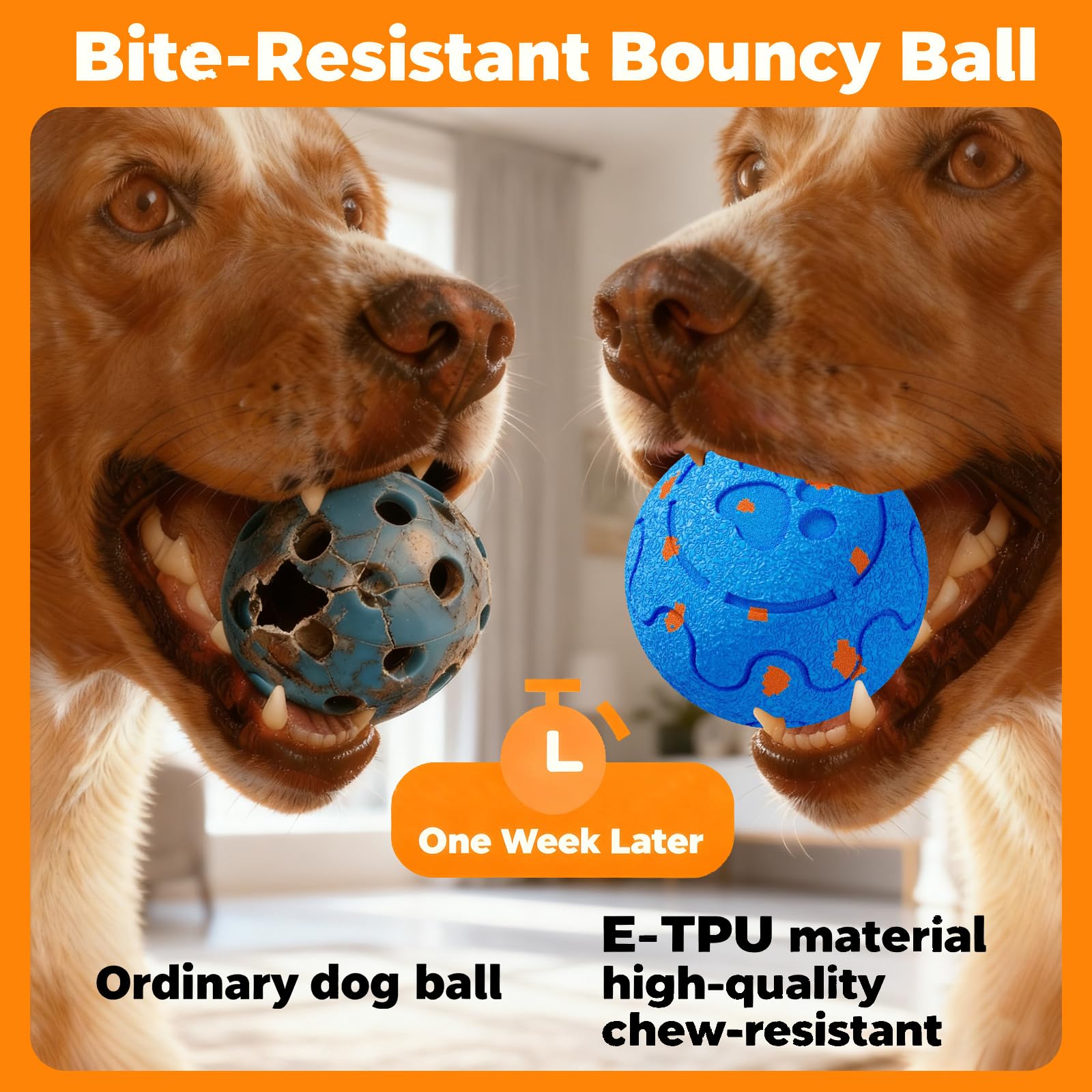 morhandisn dog balls ip54 waterproof design withstands splashes and rainy outings
