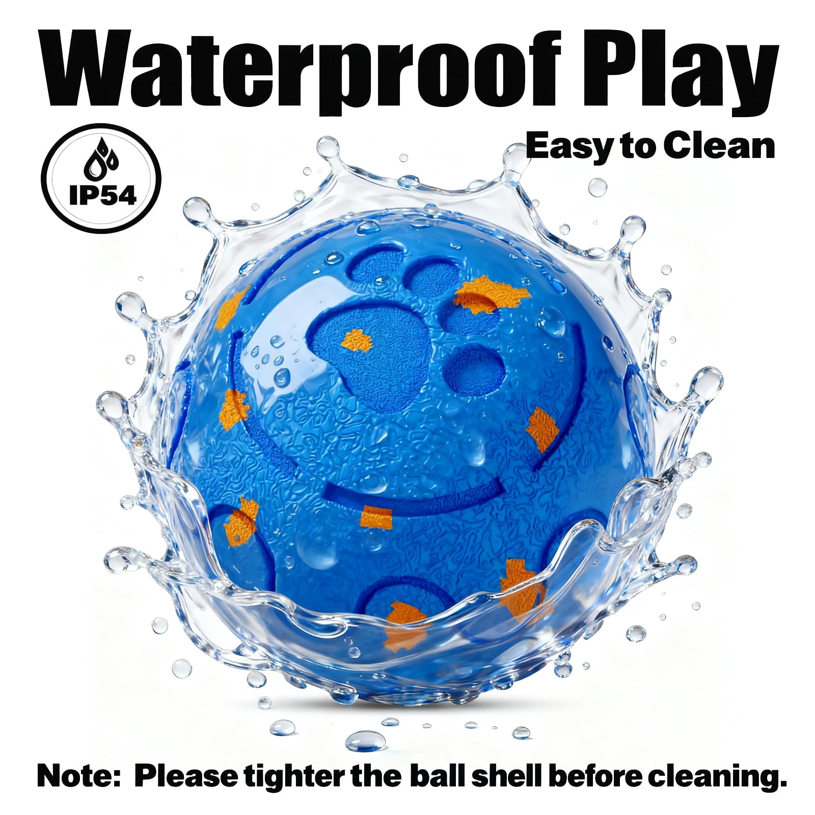 morhandisn dog balls fast-charge capability for minimal downtime between play