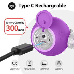 Morhandisn Speedy Tail 2.0 USB recharge image emphasizes convenient power.