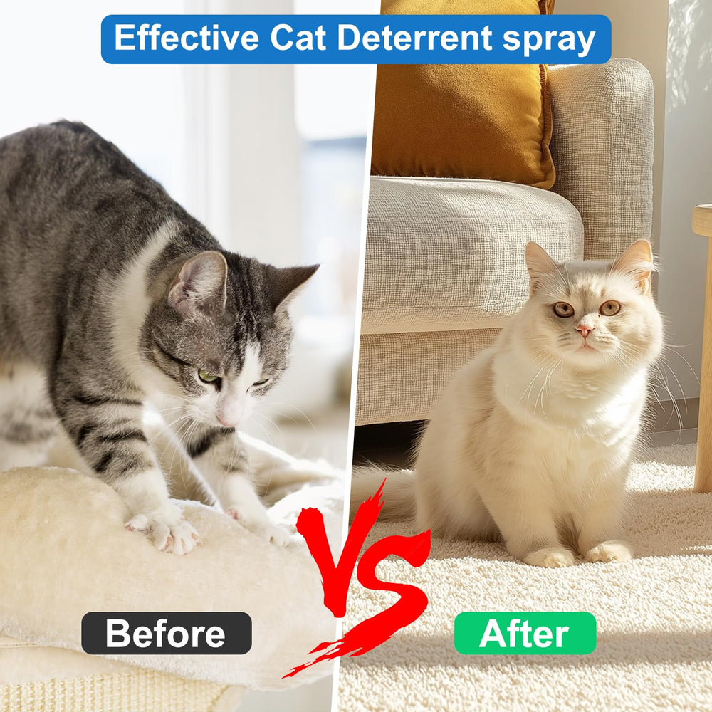 Morikey cat deterrent spray is alcohol-free for a gentler home experience.