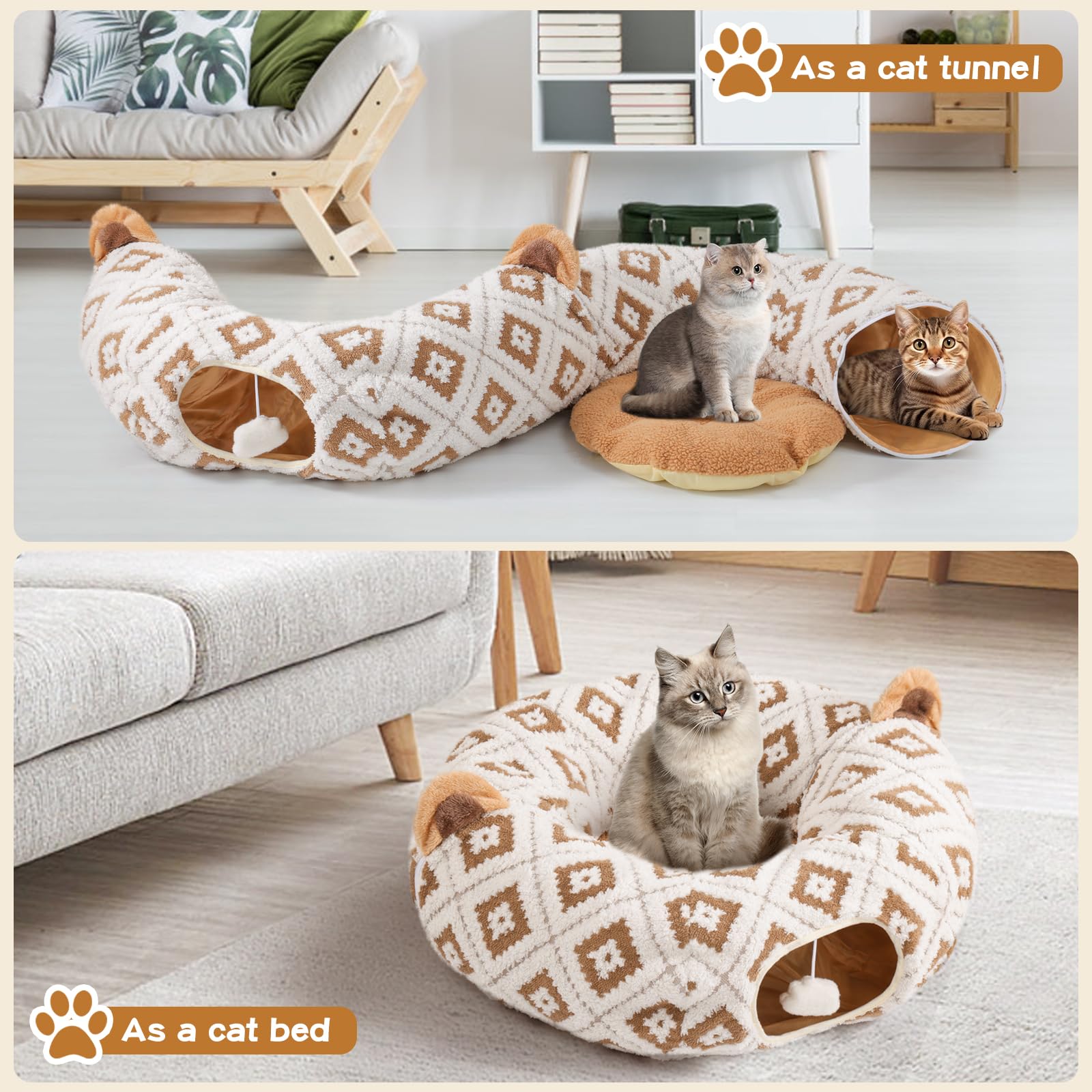 Morikey Interactive Ball Toys included to encourage multi-cat play