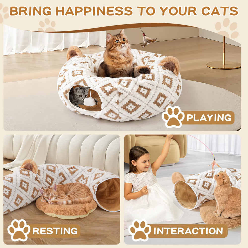 Morikey Non-Slip Bottom keeps the tunnel secure during play