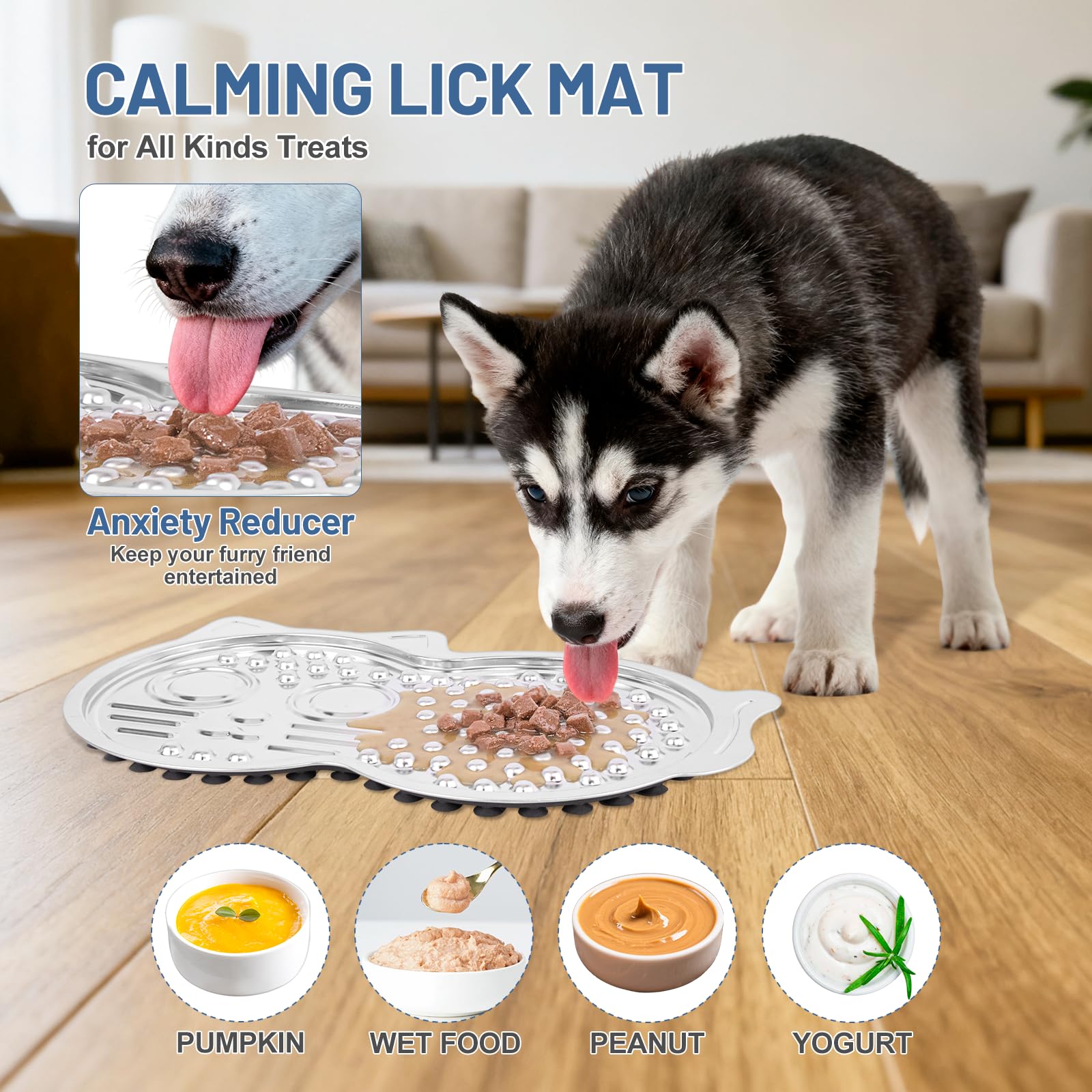 Morlivan lick mat dishwasher-safe for quick, hygienic cleanup.