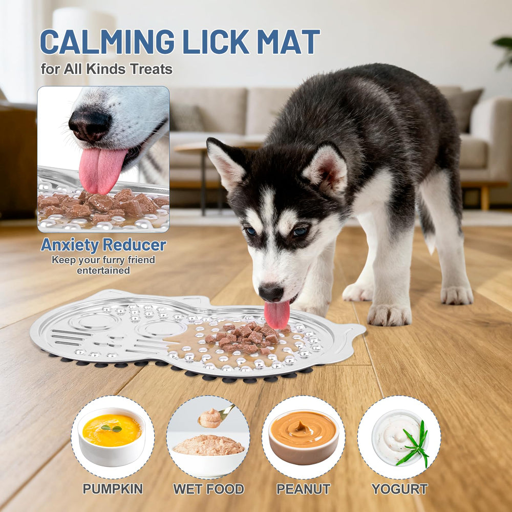 Morlivan lick mat dishwasher-safe for quick, hygienic cleanup.
