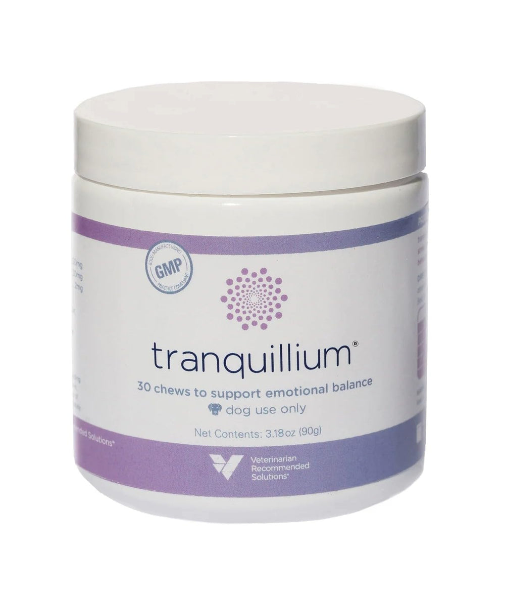Morning routine with Tranquillium chews to start a calm day